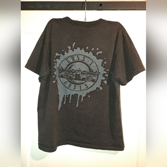 Vintage y2k Guns and roses back and front graphic print - Picture 5 of 9